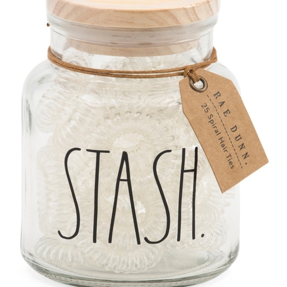 Rae Dunn Hair Rae Dunn Spiral Hair Ties In Container Poshmark